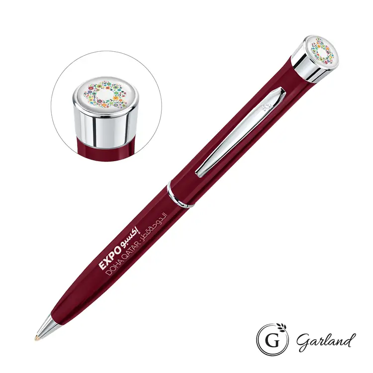 Garland Color Custom Ballpoint Pen - Chrome #3