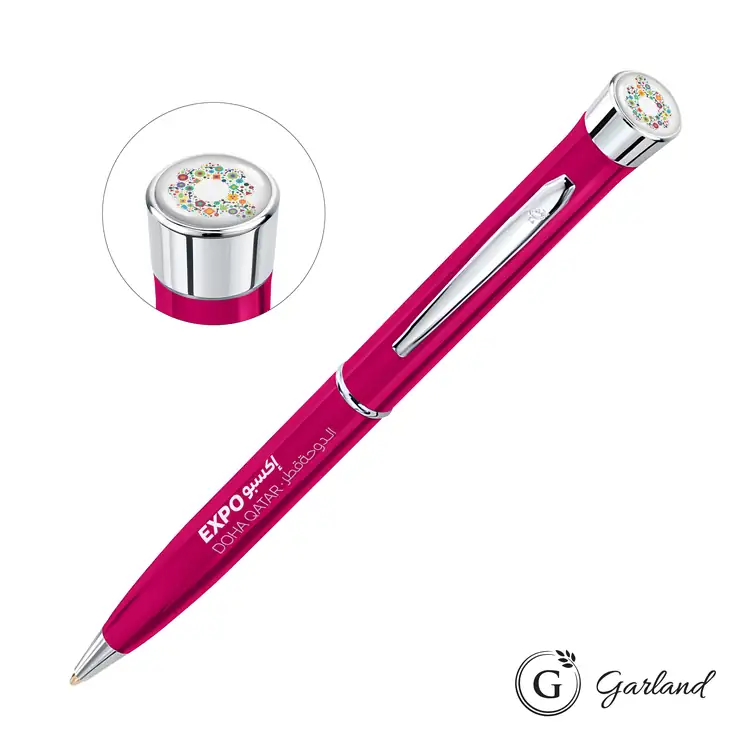 Garland Color Custom Ballpoint Pen - Chrome #5