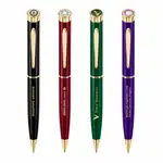 Stylo-bille Garland Color Custom avec garnitures dorées