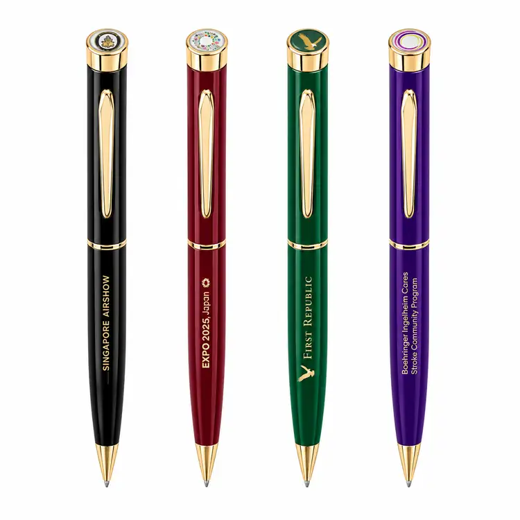 Garland Color Custom Ballpoint Pen - Gold