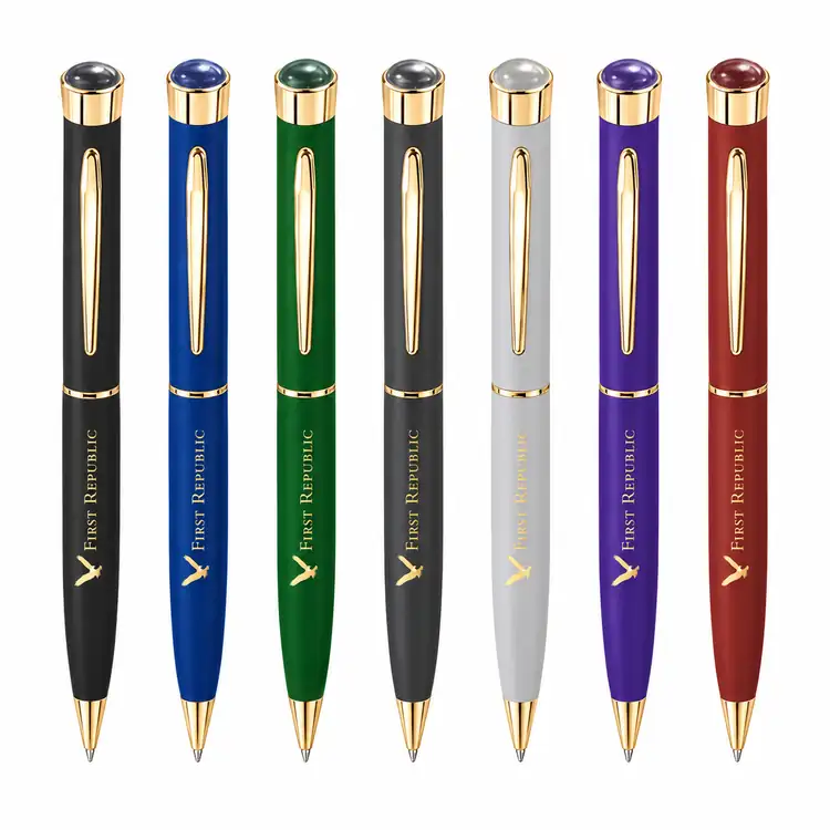 Garland Color Matte Aura Ballpoint Pen - Gold
