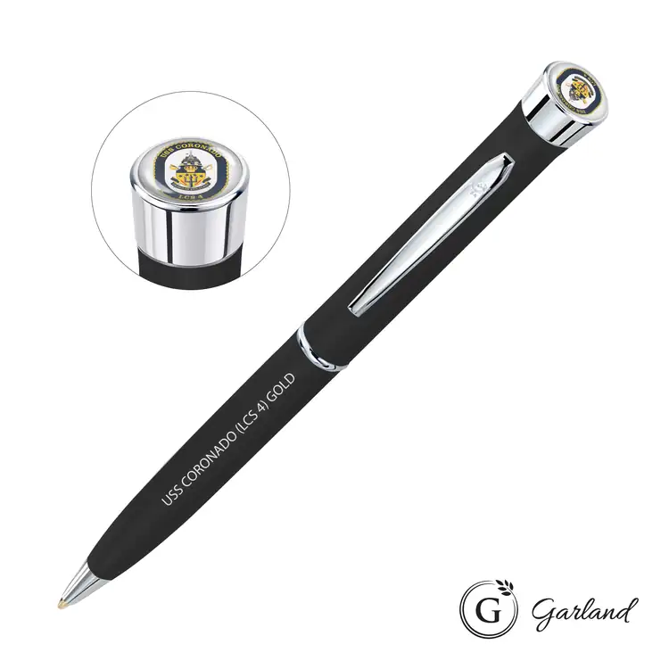 Garland Color Matte Custom Ballpoint Pen - Chrome #2