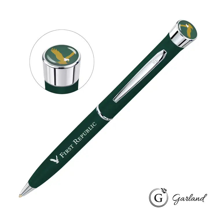 Garland Color Matte Custom Ballpoint Pen - Chrome #4