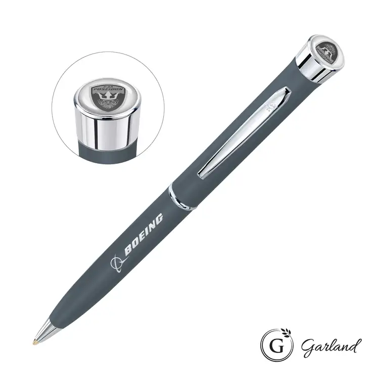 Garland Color Matte Custom Ballpoint Pen - Chrome #5