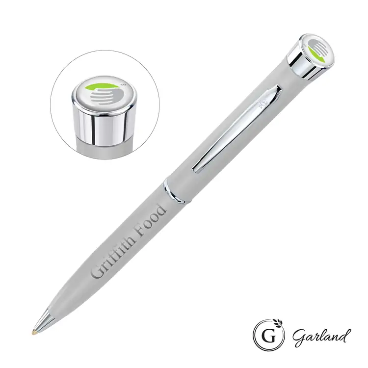 Garland Color Matte Custom Ballpoint Pen - Chrome #6
