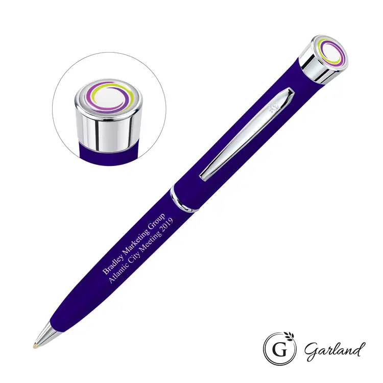 Garland Color Matte Custom Ballpoint Pen - Chrome #7