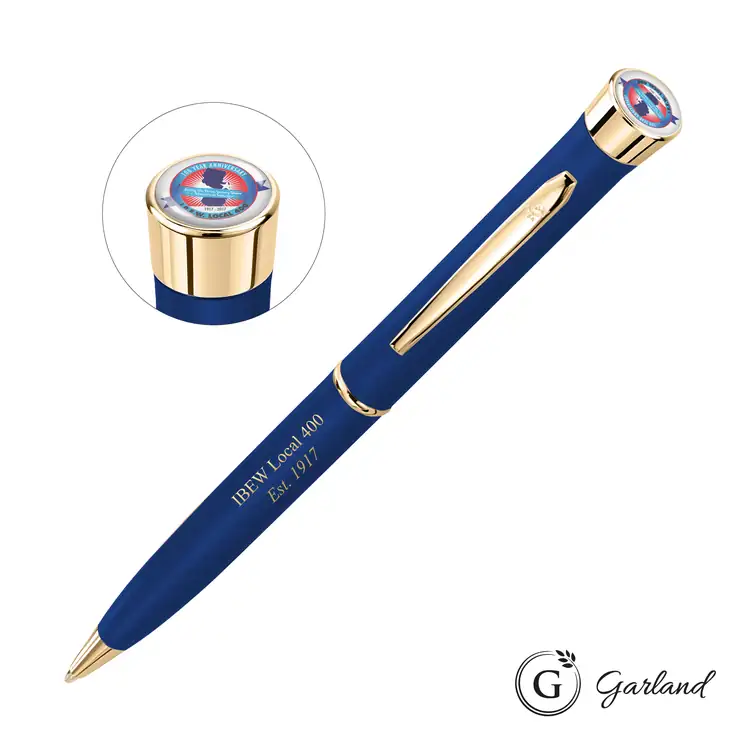 Garland Color Matte Custom Ballpoint Pen - Gold #3