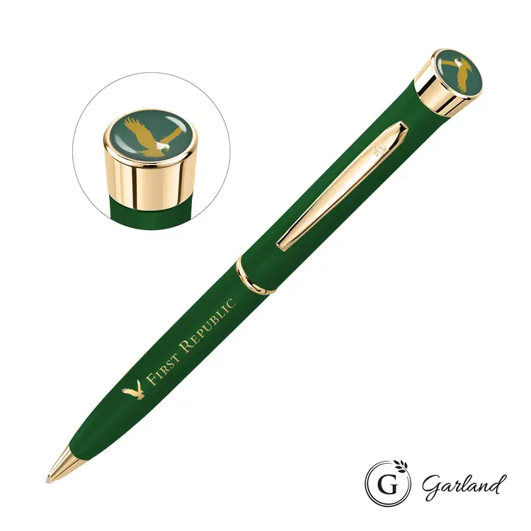 Garland Color Matte Custom Ballpoint Pen - Gold #4