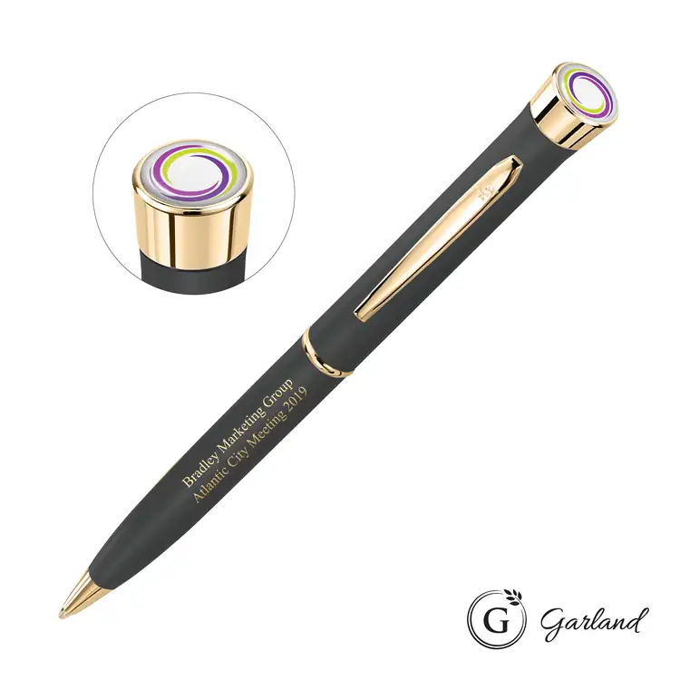 Garland Color Matte Custom Ballpoint Pen - Gold #7