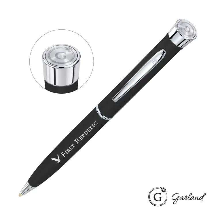 Garland Color Matte Emblem Ballpoint Pen - Chrome #2