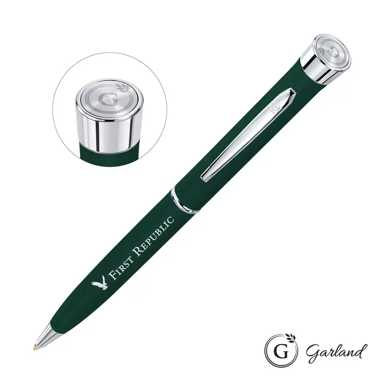 Garland Color Matte Emblem Ballpoint Pen - Chrome #4