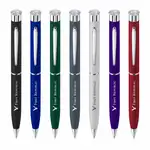 Stylo-bille Garland Color Matte Emblem avec garnitures chromées