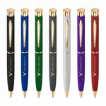 Stylo-bille Garland Color Matte Emblem avec garnitures dorées
