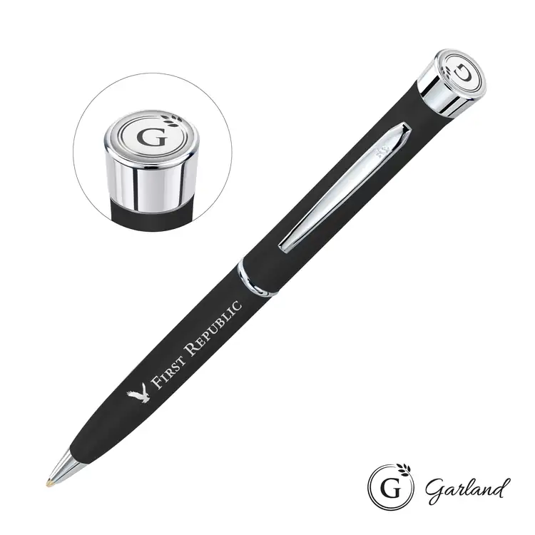 Garland Color Matte Ballpoint Pen - Chrome #2