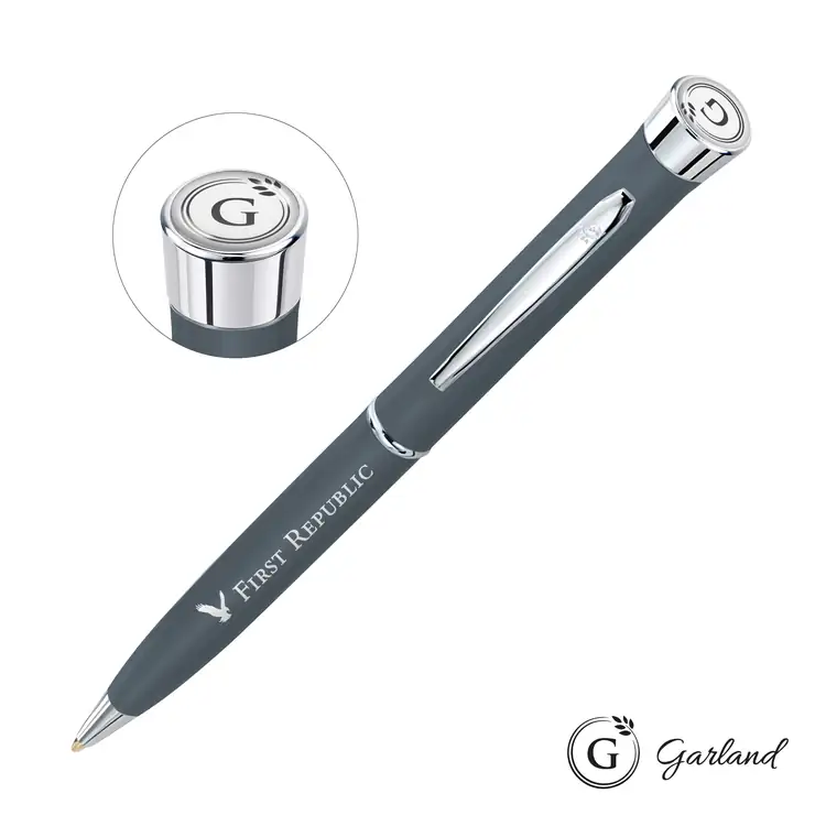 Garland Color Matte Ballpoint Pen - Chrome #5
