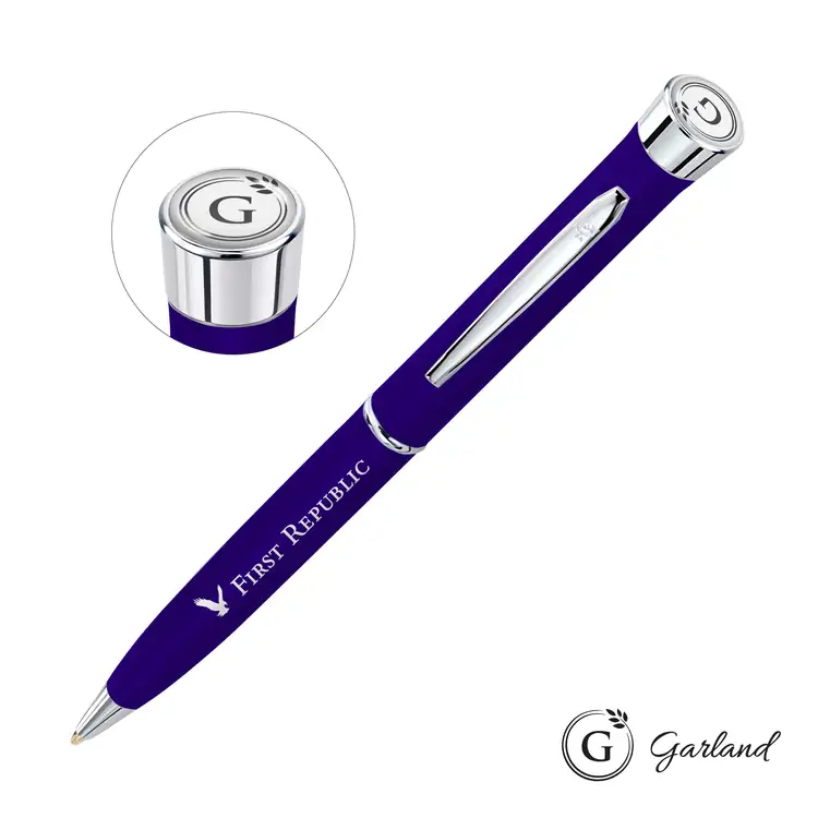 Garland Color Matte Ballpoint Pen - Chrome #7