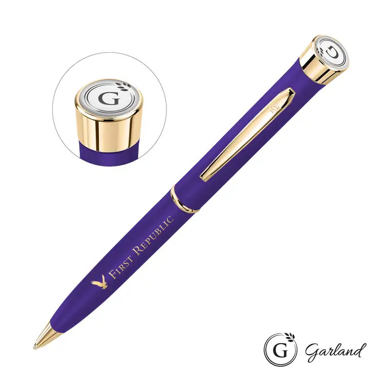 Garland Color Matte Ballpoint Pen - Gold #7