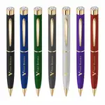 Stylo-bille Garland Color Matte avec garnitures dorées
