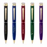 Stylo-bille Garland Color avec garnitures dorées