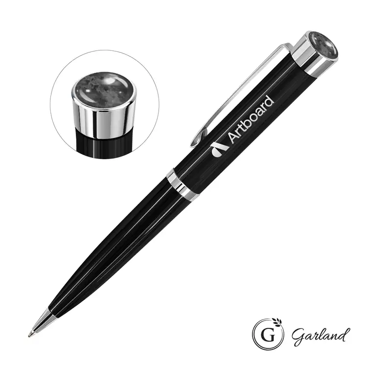 Stylo-bille Garland Executive Color Aura avec garnitures chromées #2