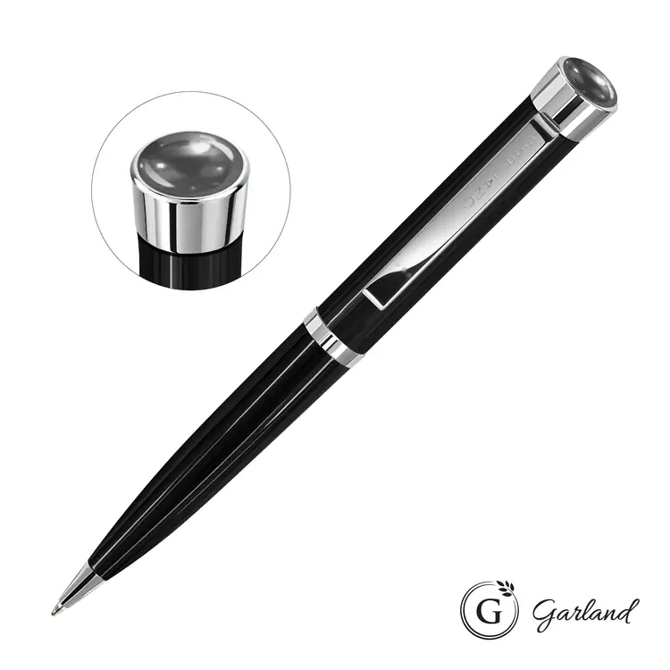 Stylo-bille Garland Executive Color Aura avec garnitures chromées #4