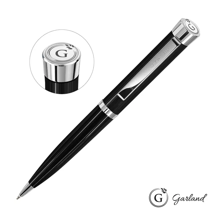 Stylo-bille Garland Executive Color avec garnitures chromées #5