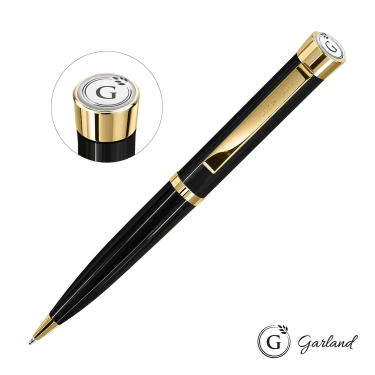 Stylo-bille Garland Executive Color avec garnitures dorées #5