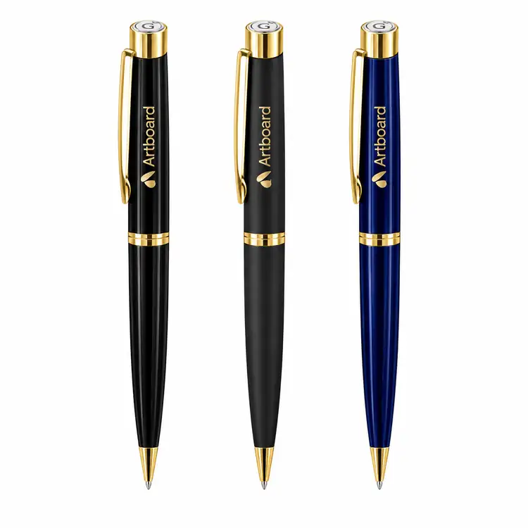 Stylo-bille Garland Executive Color avec garnitures dorées