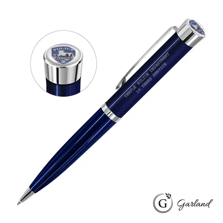 Garland Executive Custom Color Ballpoint Pen - Chrome #4