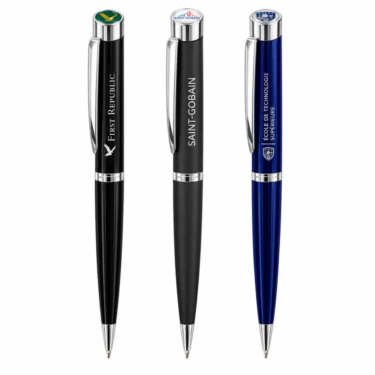 Garland Executive Custom Color Ballpoint Pen - Chrome