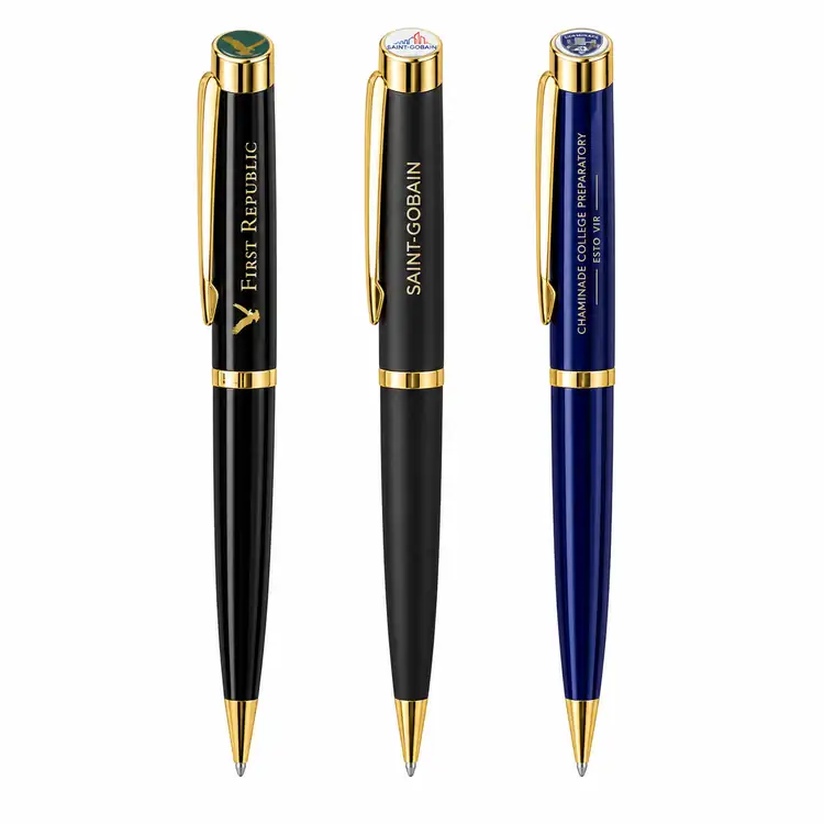 Garland Executive Custom Color Ballpoint Pen - Gold