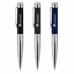 Stylo-bille Garland Executive Custom Emblem Monogram avec garnitures chromées