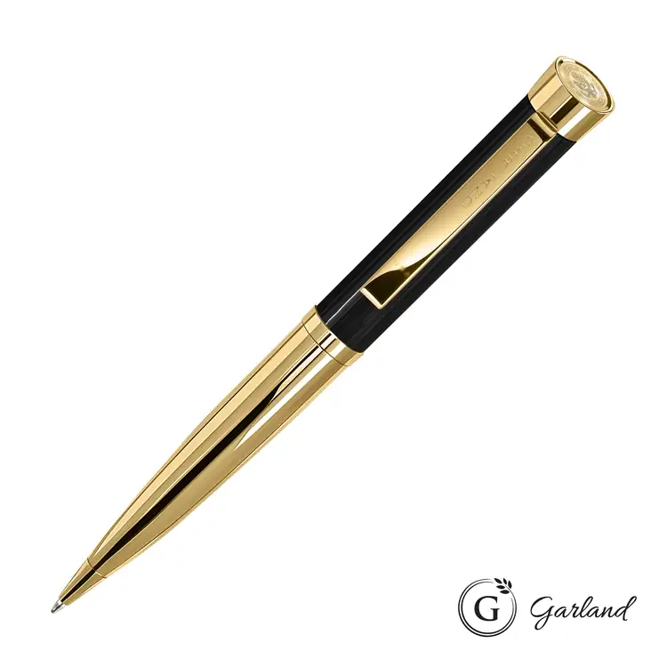 Garland Executive Custom Emblem Monogram Ballpoint Pen - Gold #5