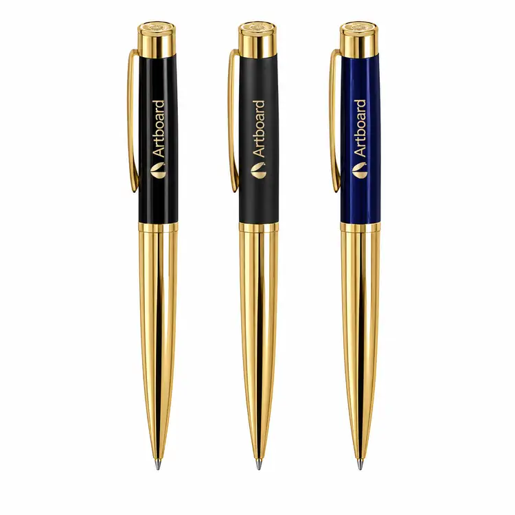 Garland Executive Custom Emblem Monogram Ballpoint Pen - Gold