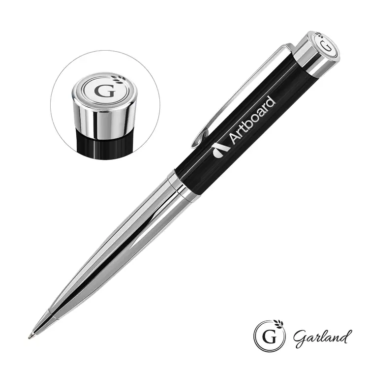 Garland Executive Monogram Ballpoint Pen - Chrome #2