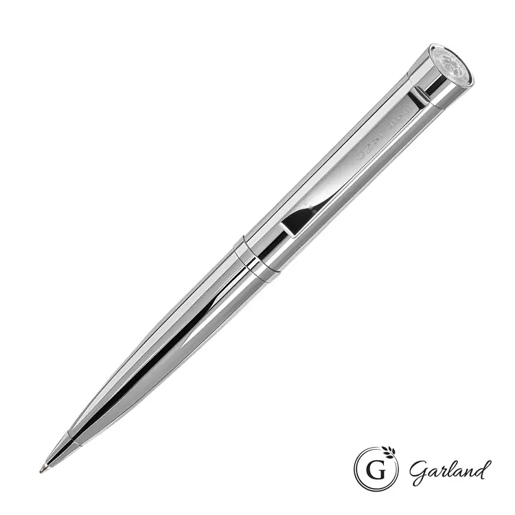 Stylo-bille Garland Executive Signature Custom Emblem à corps chromé #2