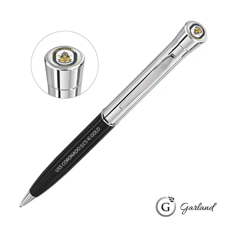 Garland Monogram Custom Ballpoint Pen - Chrome #2