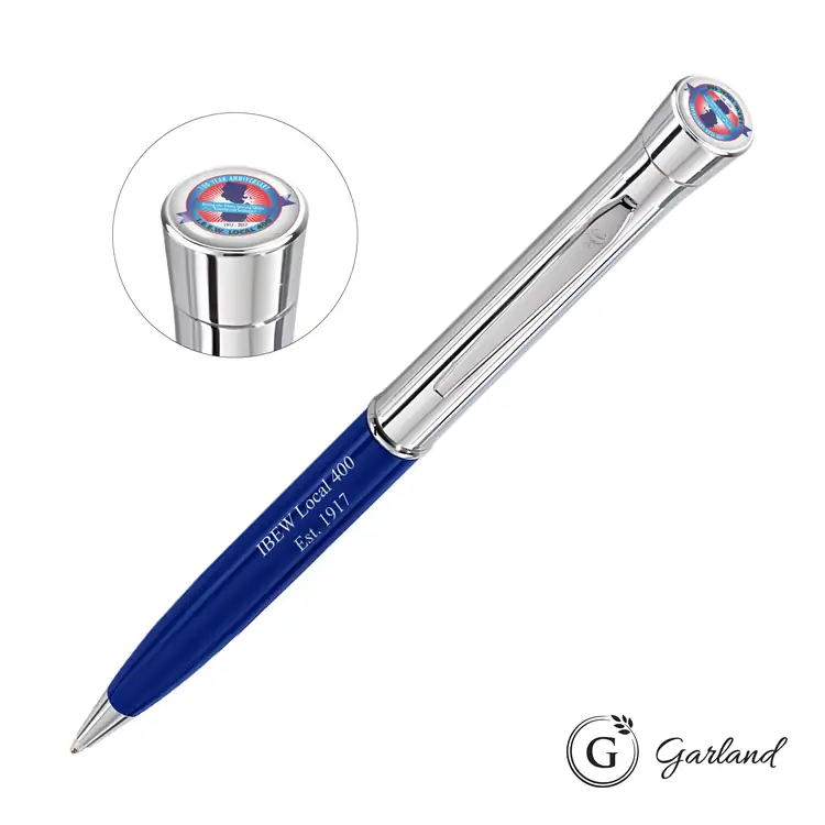 Garland Monogram Custom Ballpoint Pen - Chrome #3