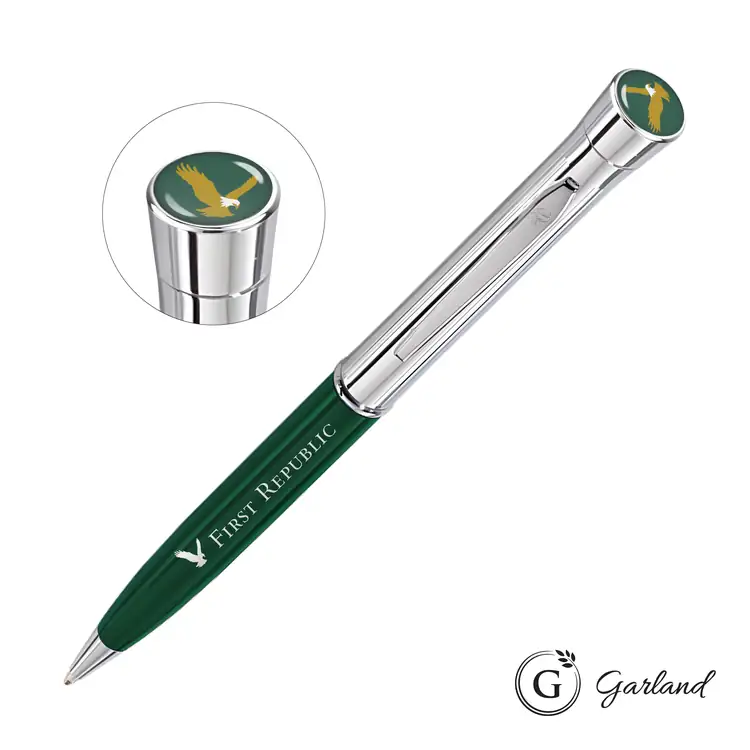 Garland Monogram Custom Ballpoint Pen - Chrome #5