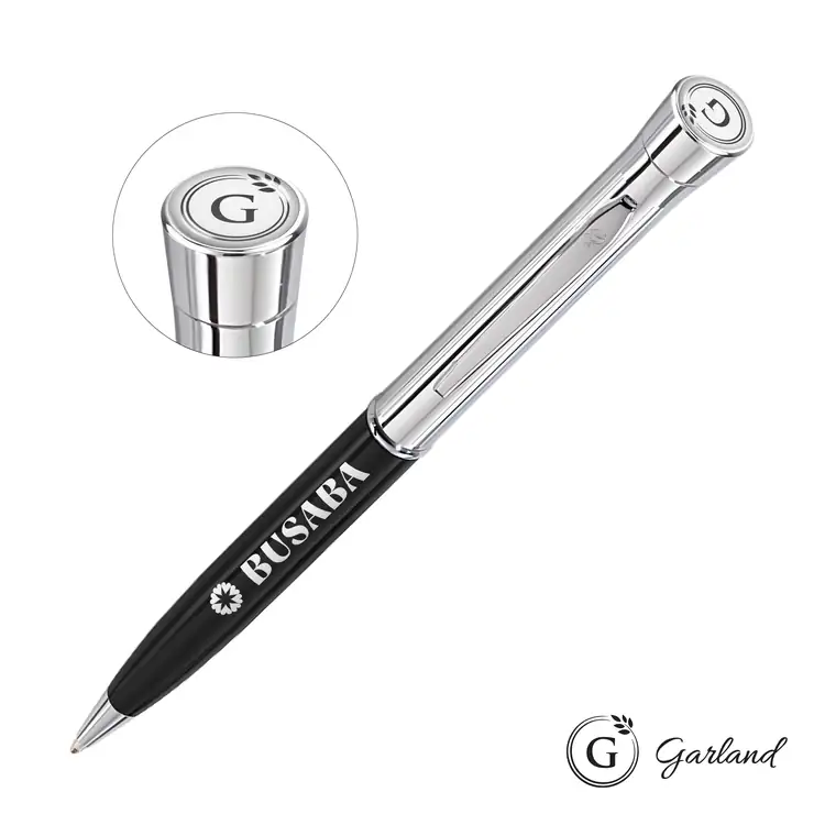 Garland Monogram Ballpoint Pen - Chrome #2