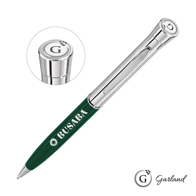 Garland Monogram Ballpoint Pen - Chrome #5