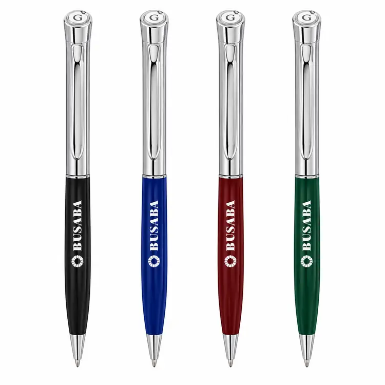 Garland Monogram Ballpoint Pen - Chrome