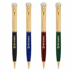Stylo-bille Garland Monogram avec garnitures dorées