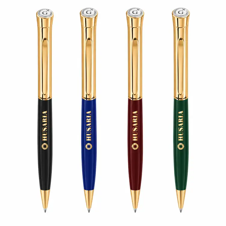 Garland Monogram Ballpoint Pen - Gold