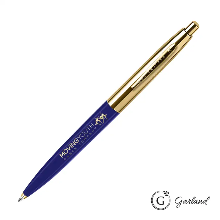 Garland Monument Clicker Ballpoint Pen - Gold #3