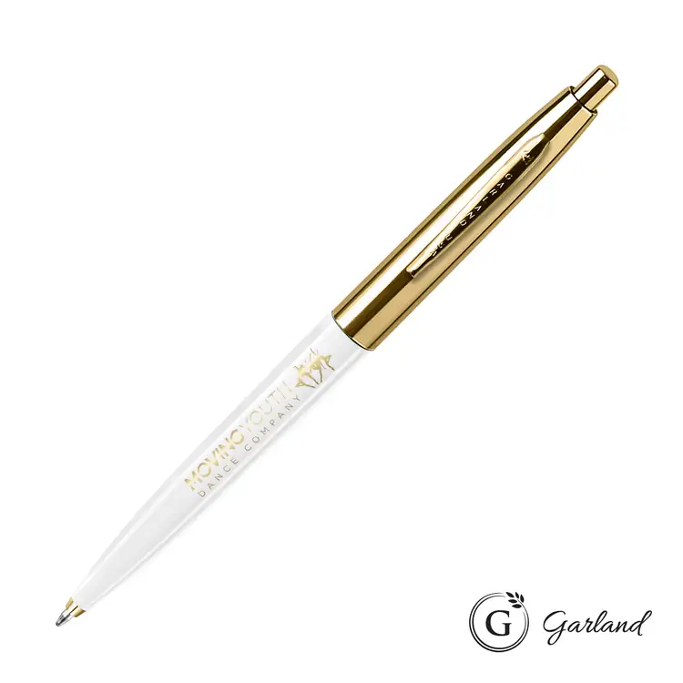 Garland Monument Clicker Ballpoint Pen - Gold #4