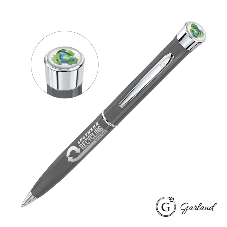 Garland Recycled Custom Ballpoint Pen - Chrome #4