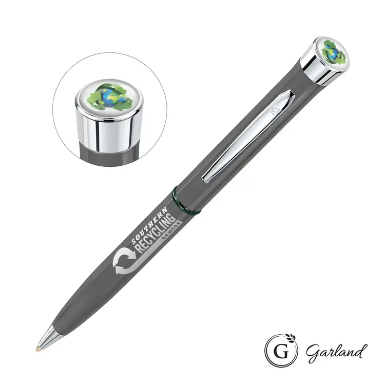 Garland Recycled Custom Ballpoint Pen - Chrome #5