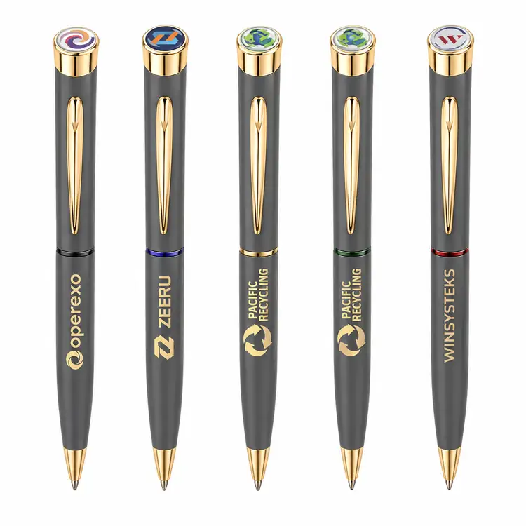 Garland Recycled Custom Ballpoint Pen - Gold
