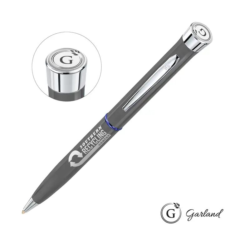 Garland Recycled Ballpoint Pen - Chrome #3